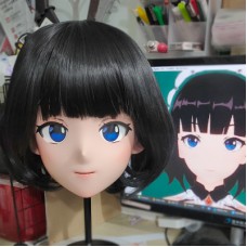 (GLA045)Customize Character'! Female/Girl Resin Full/Half Head With Lock Anime Cosplay Japanese Animego Kigurumi Mask (GLA045)Customize Character'! Female/Girl Resin Full/Half Head With Lock Anime Cosplay Japanese Animego Kigurumi Mask